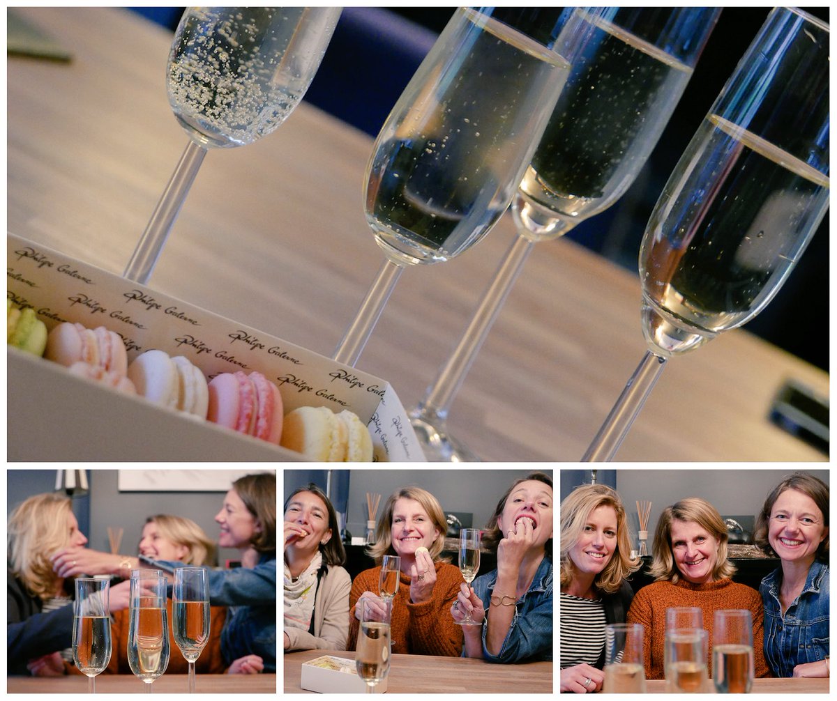 We love #Champagne &amp; #Macarons 
Something wrong with that?