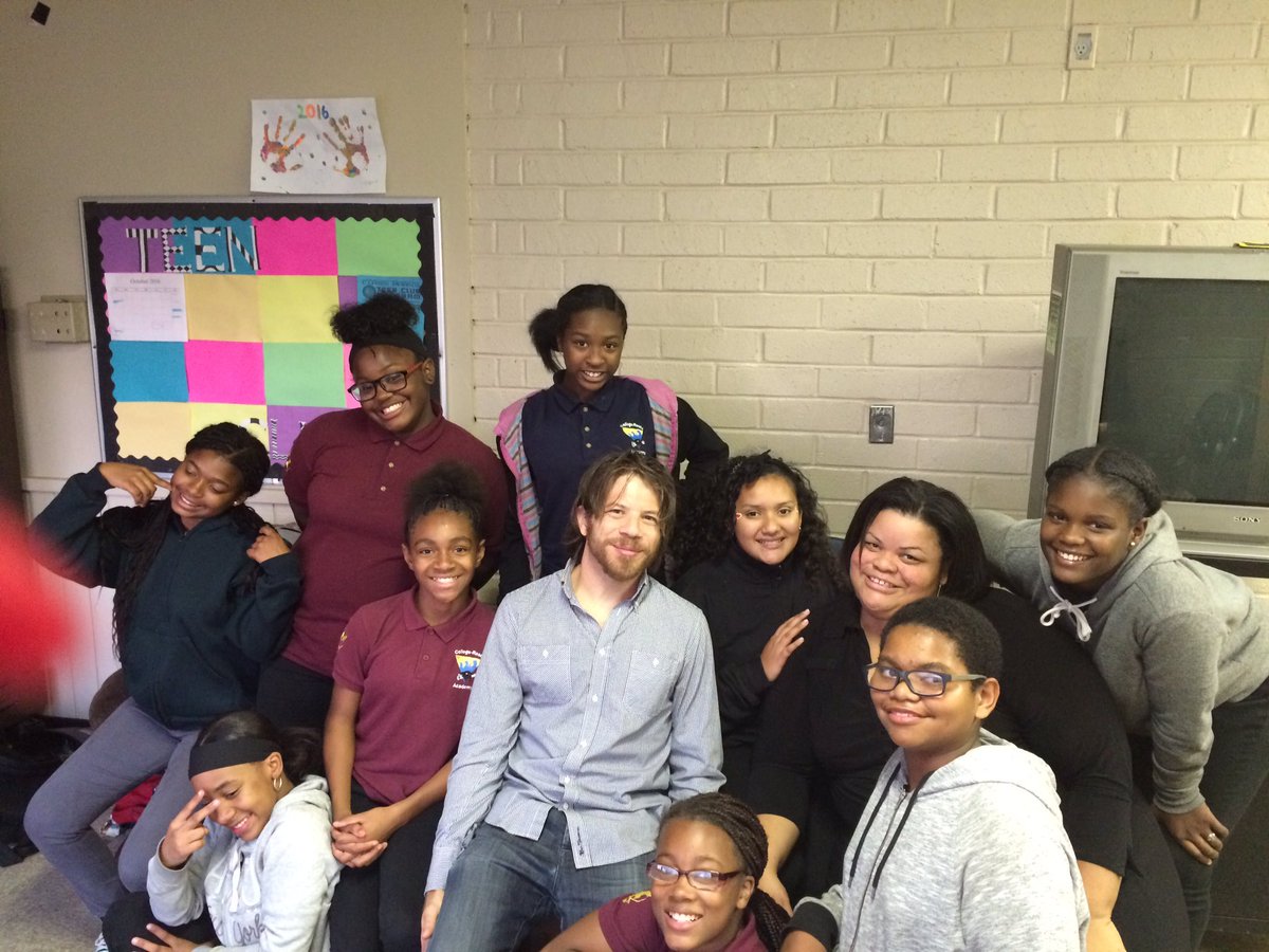 YDTheater's tweet image. What a week! Q&amp;amp;A with film director Jerome Sable #futurecreators #YDT #youtharts @LACityParks #HarvardPark #winning