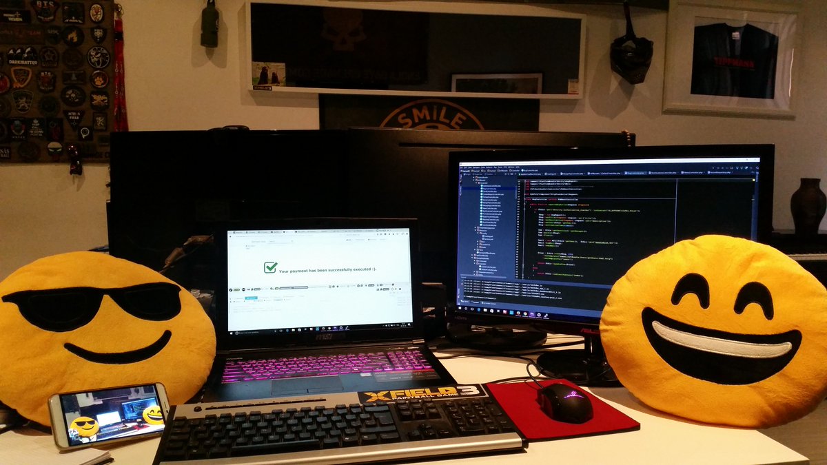 SmilePaintball's tweet photo. Working on new projects for you #code #PHP #itworks (#nearly, #soon :p) https://t.co/6w1a8MBK5f