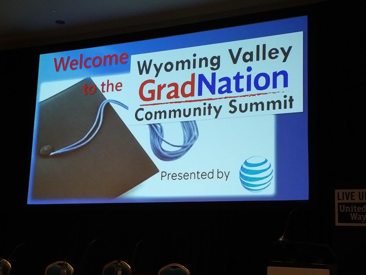 JFD405's tweet photo. Happy to be in Wilkes-Barre area today with @UnitedWayWB for #GradNationSummit. @ConnectToGood proud Nat'l sponsor. #ATTPA #ATTImpact https://t.co/Uwai0LrgaU