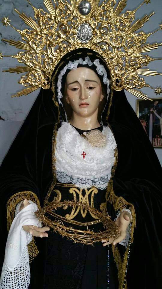 Alm_Cofrade's tweet photo. Dolorosas sexitanas de luto en memoria de los fieles difuntos. https://t.co/e1gYWD2Zjr
