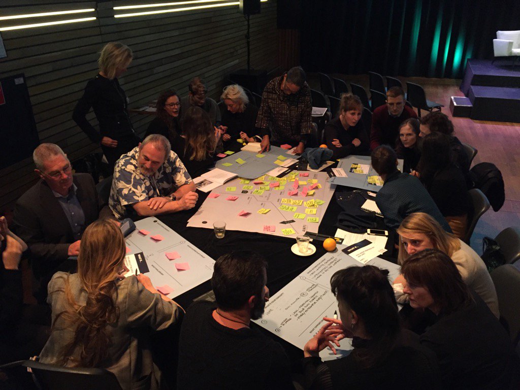 Great to see a lot of young brilliant minds helping us with our challenges #beyondgreen #pakhuisdezwijger