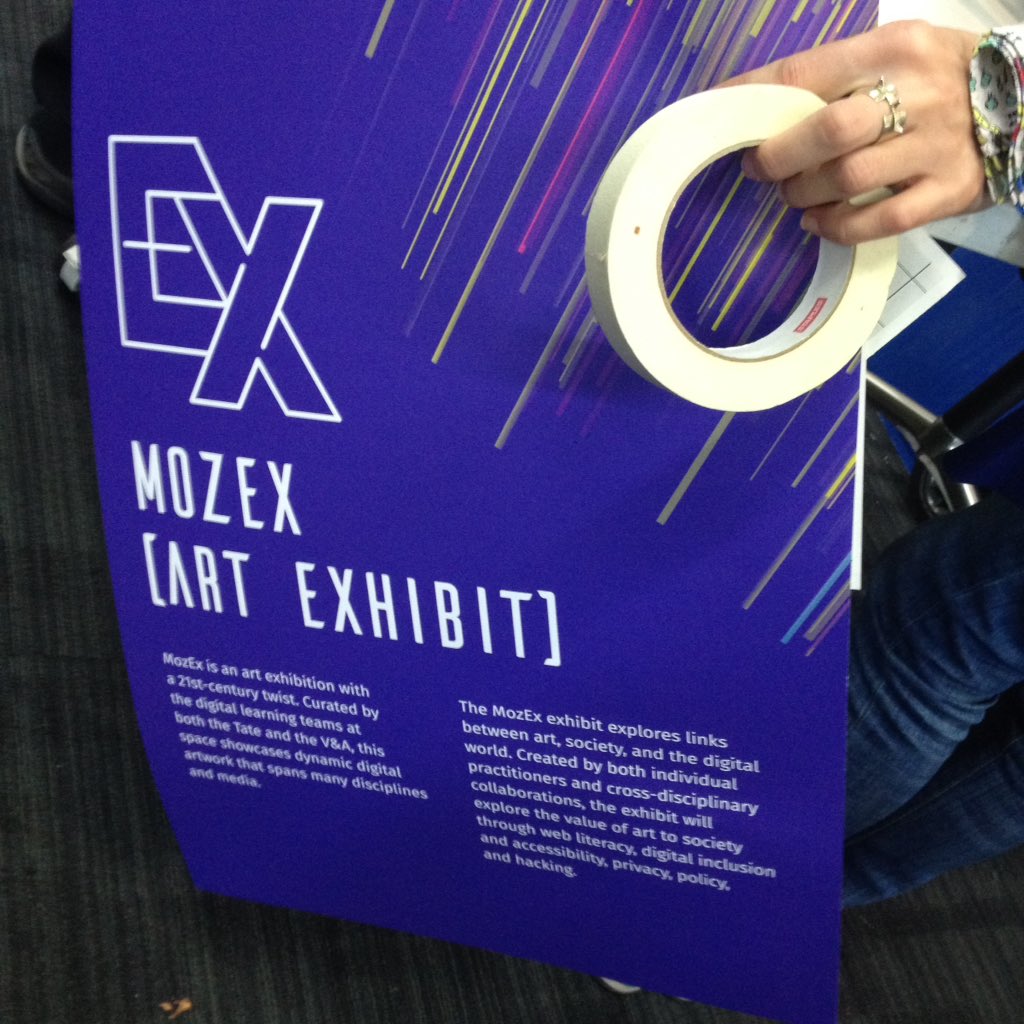 ID_Mozilla's tweet photo. there are 45 participating artists this year. they're all amazing! #MozEx #MozFest #temantravelling https://t.co/HigiZ9hrEe
