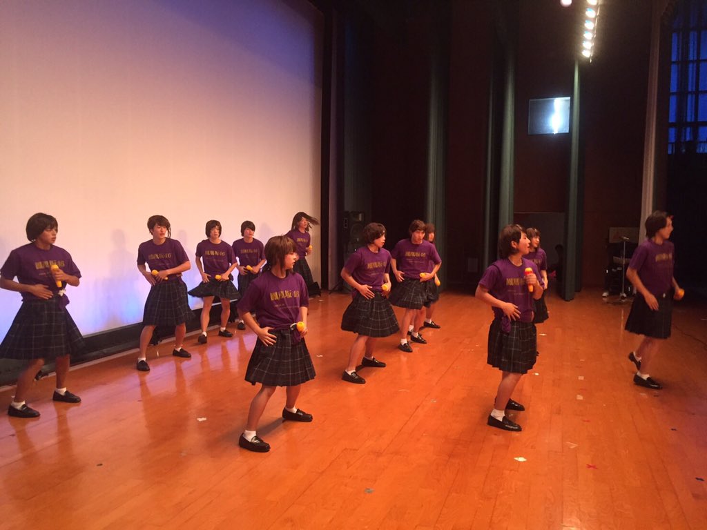 Yuki321654's tweet photo. 「鳳凰坂46」最高でした！！
緊張してところどころミスもあったけど無事に成功できてよかった！
またできるなら同じメンバーでやりたいなw 

他の団体も良くて今日１日めっちゃ楽しかったです！
明日も楽しむぞ！ https://t.co/5kBVerqmPA