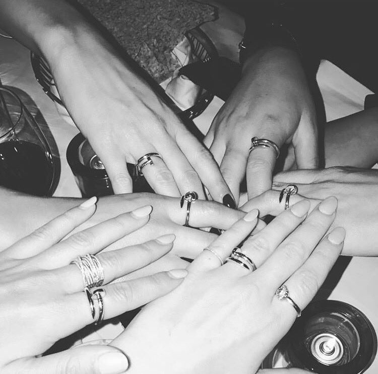 shaymitchnyc's tweet photo. They got matching shhh finger tattoos of the first initial of their character. What a special memory! #PrettyLittleLiars https://t.co/OLqnCqYBL9