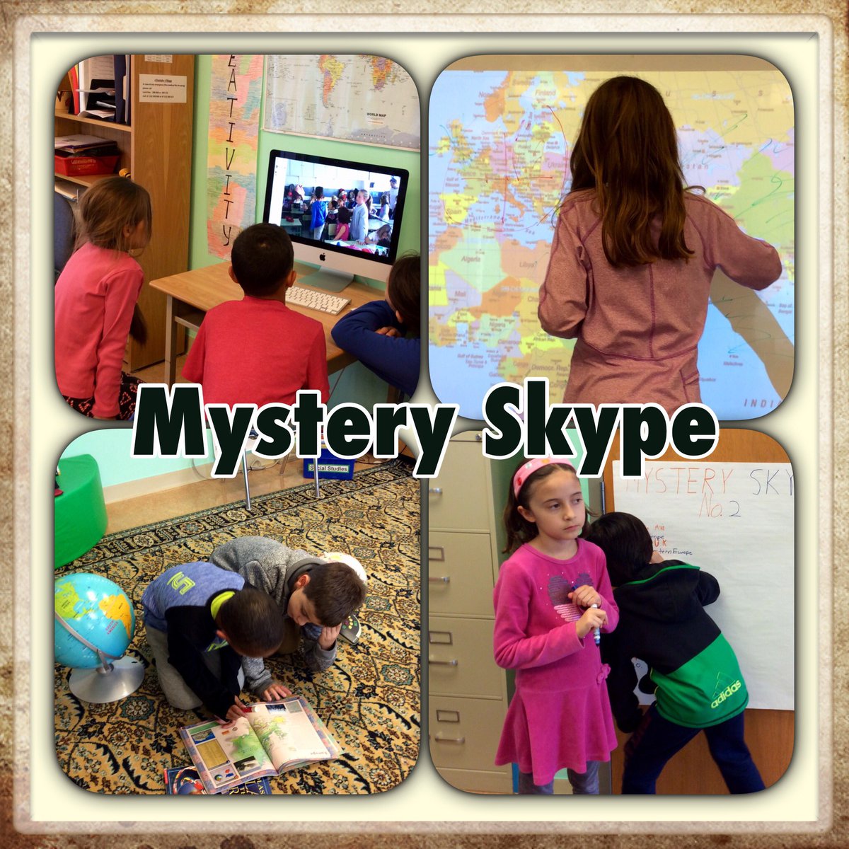 MrsBfirst's tweet photo. Participated in our first #MysterySkype this week! Looking for another class #issedu #daiseagles #GRA16 #GRABFG https://t.co/CZT438CWqb
