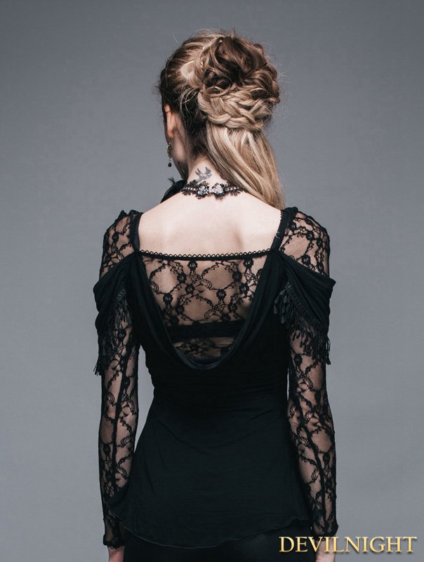devilnight_uk's tweet photo. Romantic Black Lace Long Sleeves Gothic T-shirt for Women

25% OFF !!!REDUCED PRICE: £27.00

https://t.co/7TqWAQbyFs https://t.co/IqaDVQi7JM