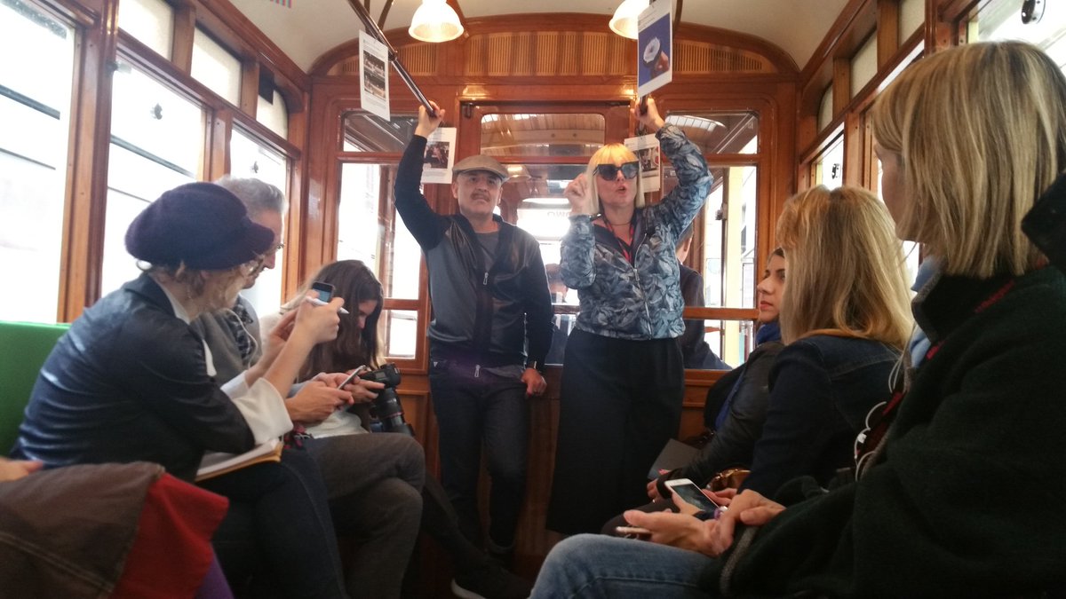 GoWomanIt's tweet image. E mentre il #tram va, @imurrofficial ci raccontano la loro storia tra sogni e realtà. 😍 #maimollare #uflovers