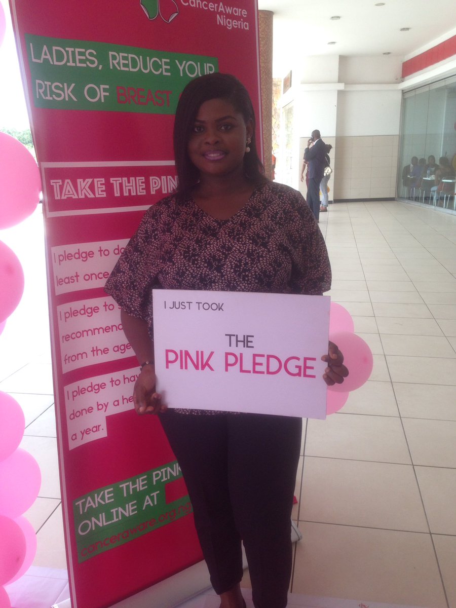 TheFierceLady's tweet photo. Thanks to @CancerAwareNG we are cancer aware?Are you? #TFLady #WomenEverywhere#WomenEmpowerment WomenSupportWomen#SocialMedia #LookFeelCheck https://t.co/FymaSY2KJS