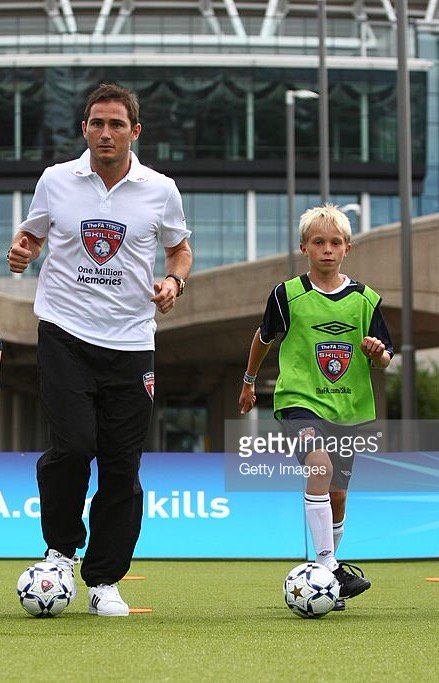 This was the launch; the lad on the right spent 4 years in the programme &amp; this week got his First Team squad number at West Ham. Amazing!!