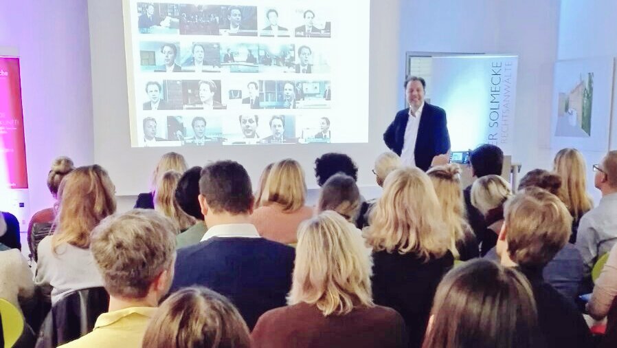 jpattiss's tweet photo. RT https://t.co/2c6EwH8v9G: Hochinteressant - Recht im #ContentMarketing mit Anwalt @solmecke beim #internetfr��hs… https://t.co/IDXZRClFei