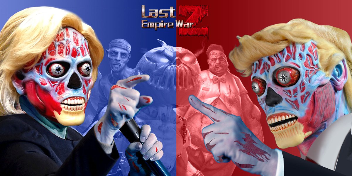 Who is more likely to cause a Zombie Apocalypse? Come to #LastEmpireWarZ  to get ready! #WeSurvive