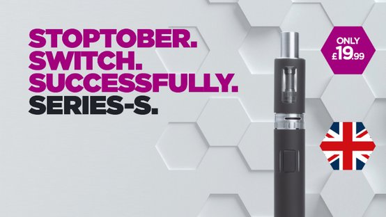 topcigs's tweet photo. Throughout October you can save 20% off , series S vapours https://t.co/60gcTYWzBB https://t.co/f79E1DkGht