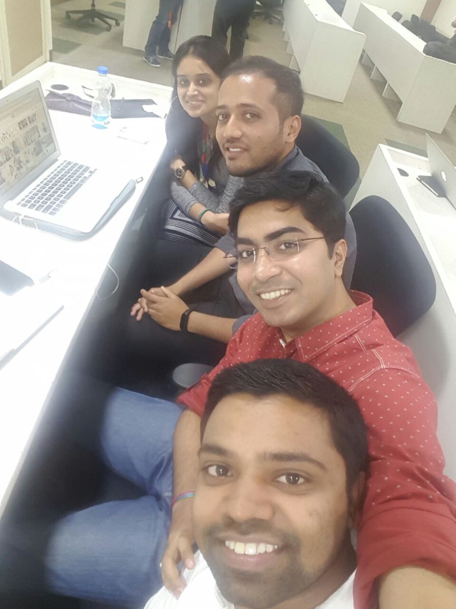 NISHANTK89's tweet photo. with @AishKrishna @shoaibashaikh @Risrichora #ibmisaeps https://t.co/Ltl2vGXVJA
