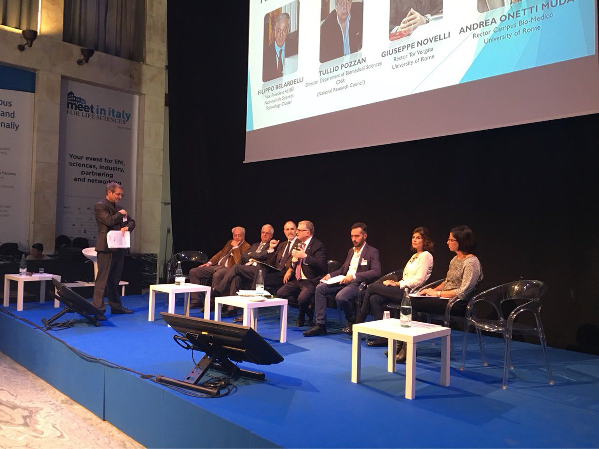 LazioInnova's tweet photo. Terzo panel del convegno internazionale di chiusura #mit4ls2016 #lifesciences #innovazione @regionelazio https://t.co/8uMN44ZwKH