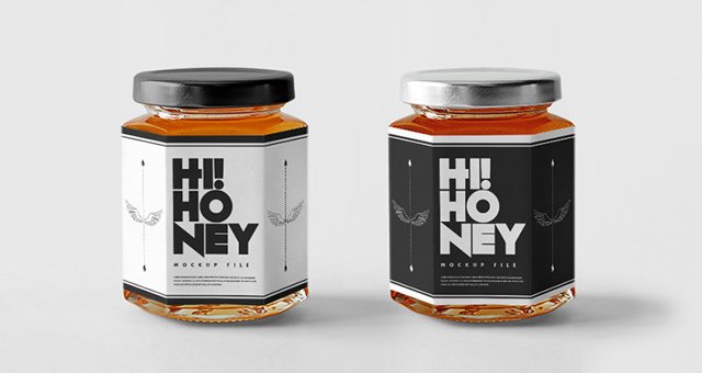 PixelBuddha's tweet image. New freebie! Get a super realistic honey jar mockup with extensive customization options: bit.ly/2eTVPDi