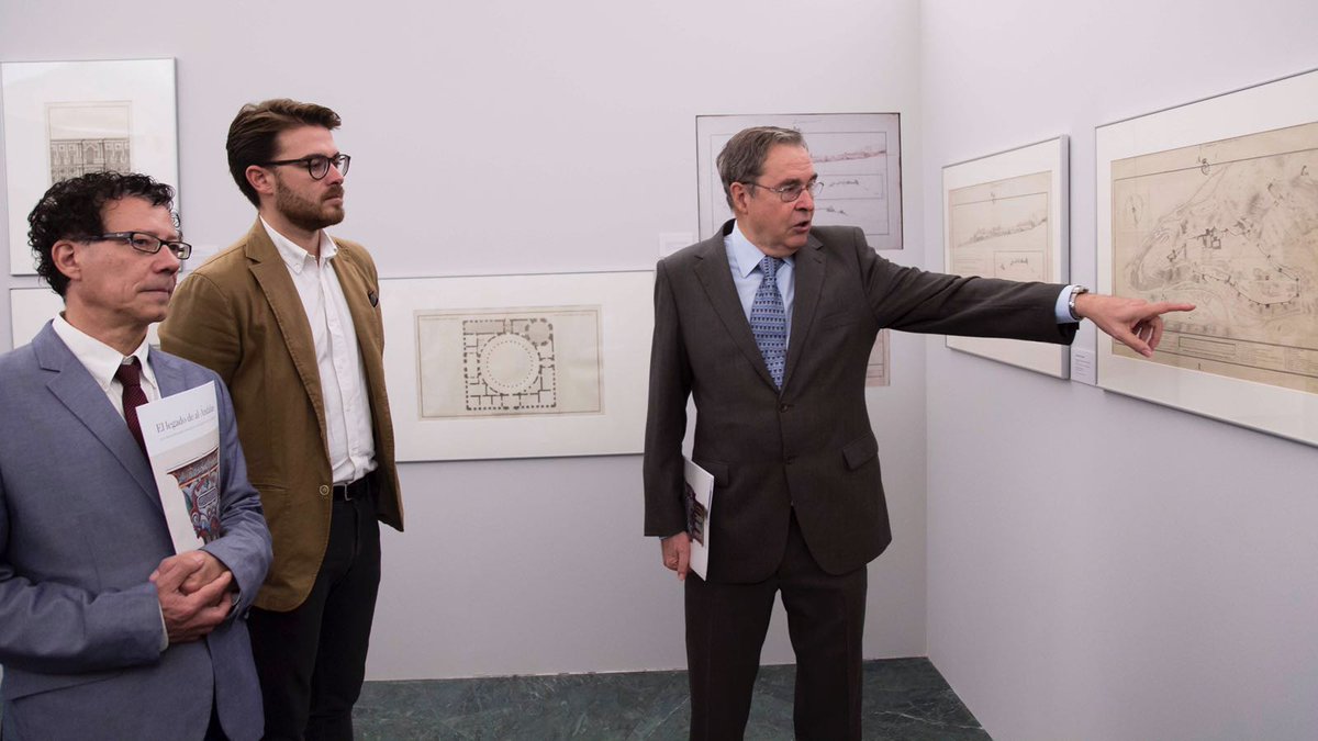 Por primera vez se exhiben en la #Alhambra dibujos centenarios de la Academia de Bellas Artes de San Fernando. Nueva expo. PalacioCarlosV