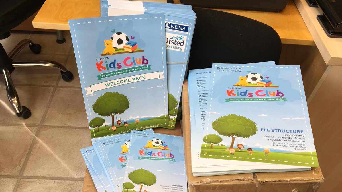 Rushdenkidsclub's tweet photo. #FF to @onefoursixMedia... our stationery has now arrived!! Cannot recommend this company enough, you're all awesome! 😊 https://t.co/Aqm86nMFA1