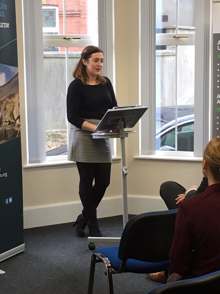 megan_fearon's tweet photo. In Portadown this morning seeing first hand the success of #WorkIt employability programme - £2.7m through #SIF #PositiveDelivery https://t.co/iChfZkMQLN
