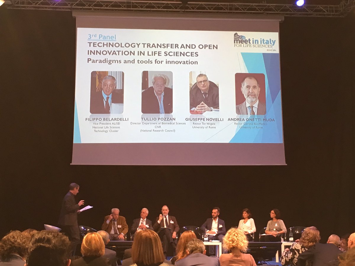 FB_FrancyB's tweet photo. @Cluster_LLS #MIT4LS2016 "I cluster regionali e ALISEI hanno il compito di facilitatori del contesto Life Science" Belardelli https://t.co/7dMuvoEdsg