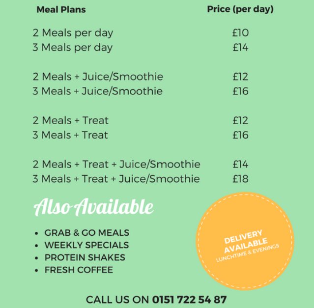 SomethingElseLP's tweet photo. Affordable, flexible healthy meal plans with #vegan friendly options 😊 call now to order for collection or delivery ☎️ https://t.co/ISstxaxw3f