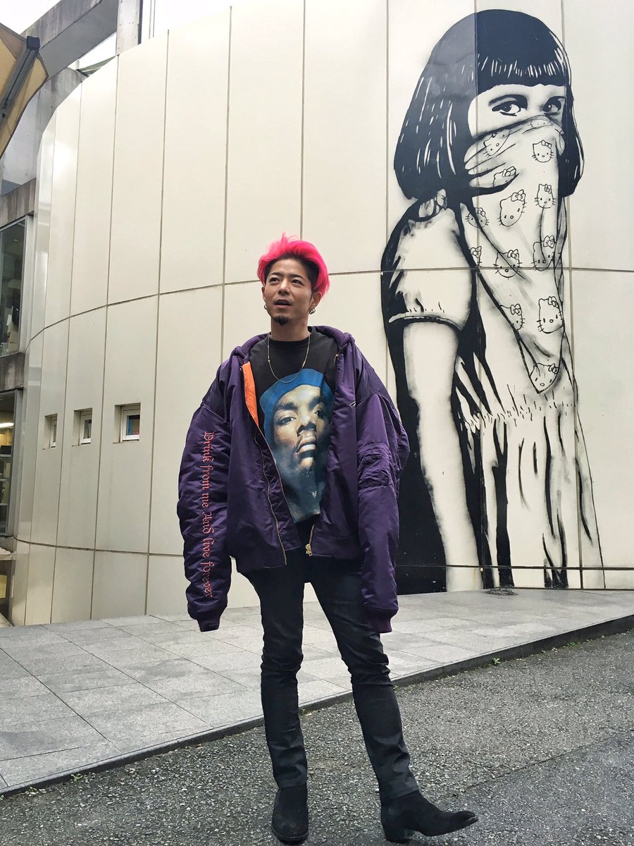 ヴェトモン tシャツ　ブタ　高木琢也着用　オーシャン ガキの頃は『豚也！』って呼ばれて傷ついてたけど今では堂々と豚T着