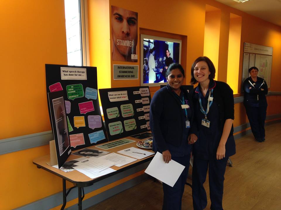 stammer's tweet photo. Great awareness raising for #isad2016 at Lewisham Hospital - artwork courtesy of @RSSheridan! https://t.co/WI0zRtYWHL