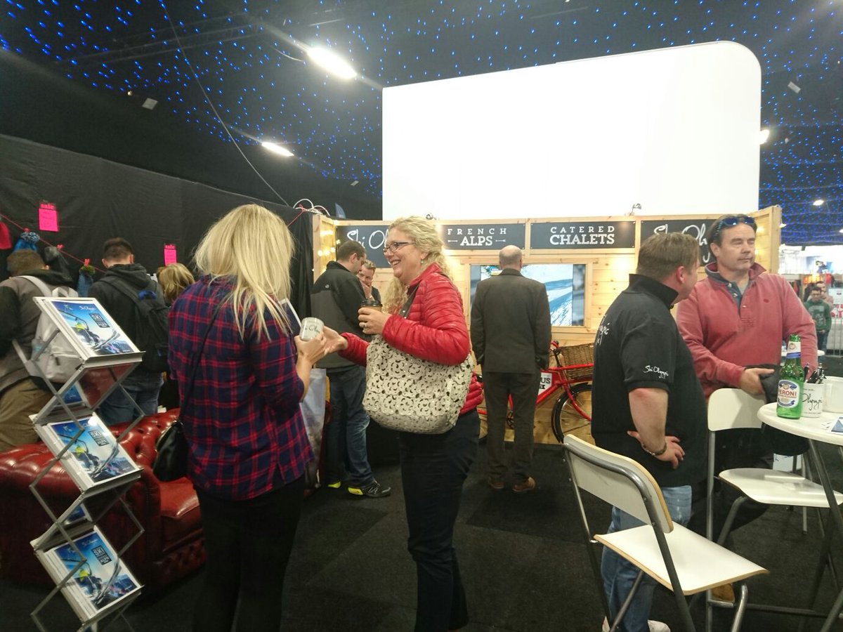 AccordNorth's tweet photo. Great day @TeleSkiSnow show yesterday. Always a pleasure to catch up with @mountainheaven and @skiolympic #skishowlondon #skiing https://t.co/NOYliFwL9E