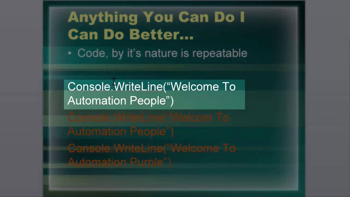 MCTTRAIN1's tweet image. #E_learning #_ #automation #Automation_Skills 3 Automated tests are repeateable revised: qtptutorial.net… bit.ly/2eO4323
