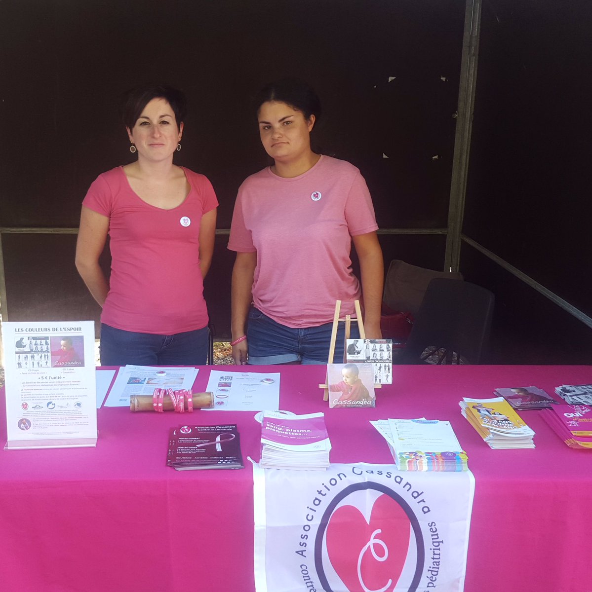 AssoACCL's tweet photo. Sensibilisation aux @donsdevie à l'occasion de la fête multiculturelle organisée par les jeunes du CDJ de Barbezieux. #Merci #ACCL16 https://t.co/MtZ0QX9xRo