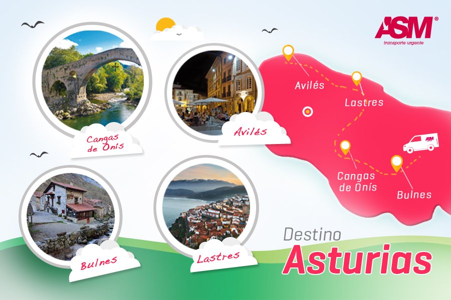 GLS_Spain's tweet photo. ¿Aún no le has echado un vistazo a nuestras rutas? En el blog podrás encontrar los lugares más bonitos de Asturias;) https://t.co/qm0NzCCbMk https://t.co/lWl3C8GHRm