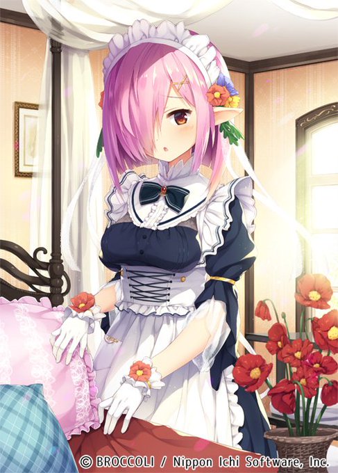 昨日(10/27)発売の『Z/X』の真神降臨編「覚醒する希望」で「桜街家メイド隊 気弱なポピー」を描かせていただきました。サンプル頂いたんですがパックのパッケージにも使ってもらってますーよろしくお願いします! 