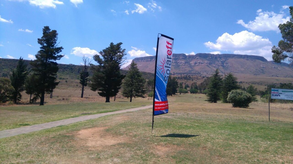 Solareff's tweet photo. The #Solareff team playing in @AbsaAgri Central Region Golf Day at the historic Harrismith Golf Club https://t.co/1yKtmV5gya