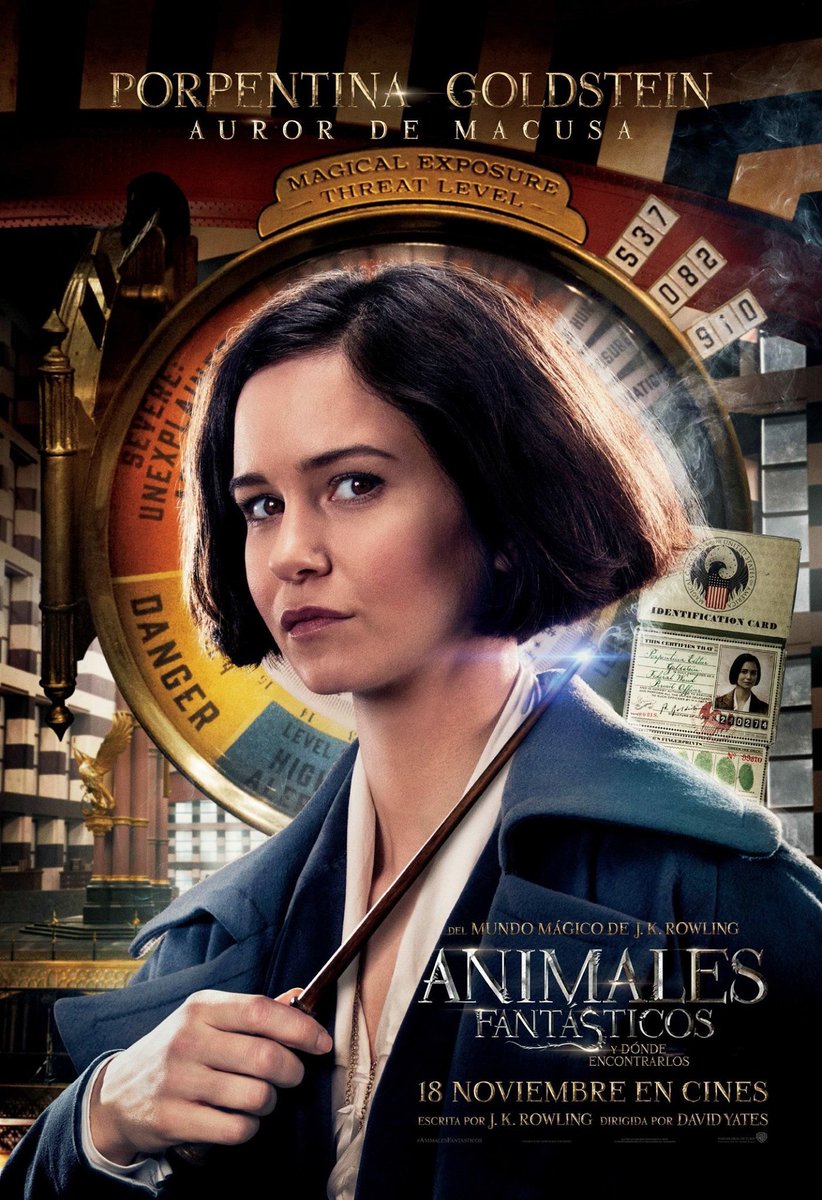 SergyToG's tweet photo. Póster de personajes en español de #AnimalesFantásticos #AFMaletadeNewt #AFMACUSA #AFNoMago #AFEntradasDeCine (1/2) https://t.co/vHtPVmWhUF