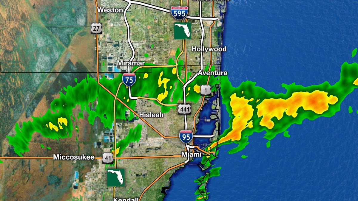 More rain moving in, watch local10 for more. https://t.co/dFkQasqDa8