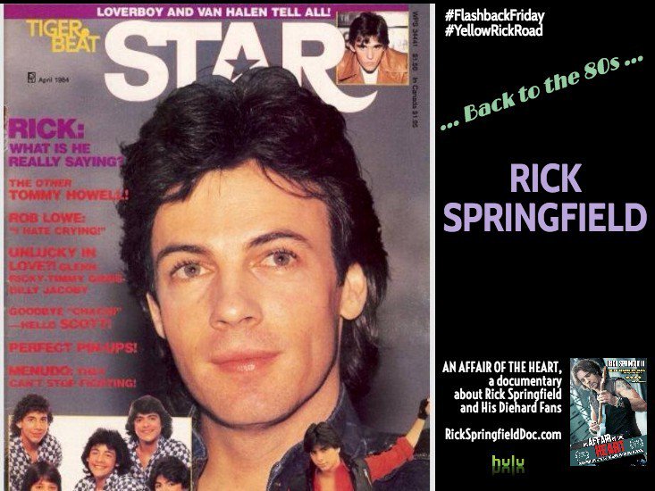 YellowRickRoad's tweet photo. #FlashbackFriday: 1980s #TigerBeat #RickSpringfield + #RSfans = #AnAffairOfTheHeart on https://t.co/bP6QQ5cHD4... https://t.co/bj0ESJvdqJ