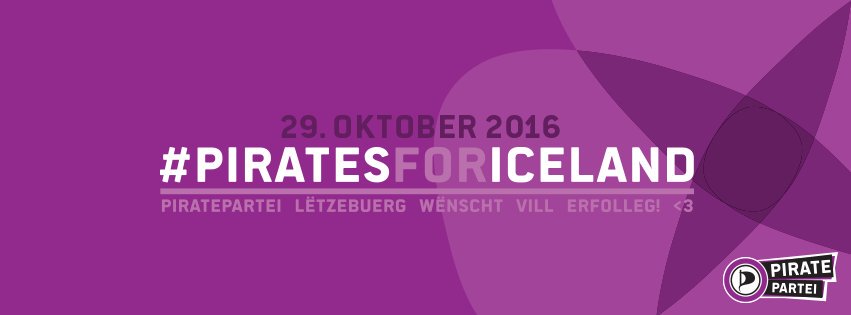 ThomasDamsko's tweet photo. Super! #Luxemburg joins #PiratesForIceland! https://t.co/AcMTKJ3okL