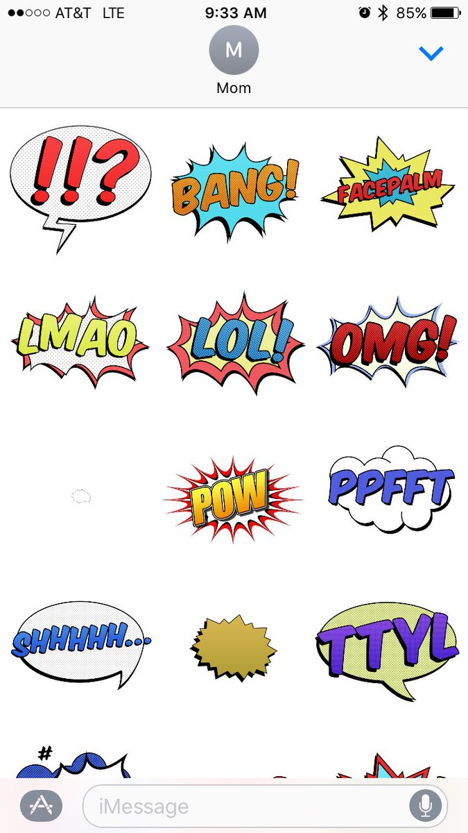 rmkapps's tweet photo. Our ComicBlast animated comic stickers are out for iMessage! Get them here -> https://t.co/YEXYbAzV0m

#comic #superhero #indiedev #ironman https://t.co/6yt5vpo9eP