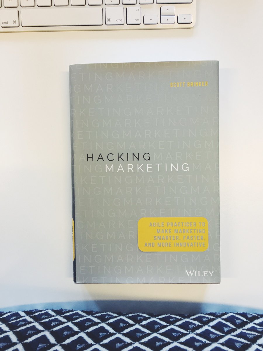 CaerusKnight's tweet photo. This week's #bookoftheweek is the innovative Hacking Marketing by @chiefmartec #marketing #fridayreads #FridayFeeling #business https://t.co/HMIW3AA80q