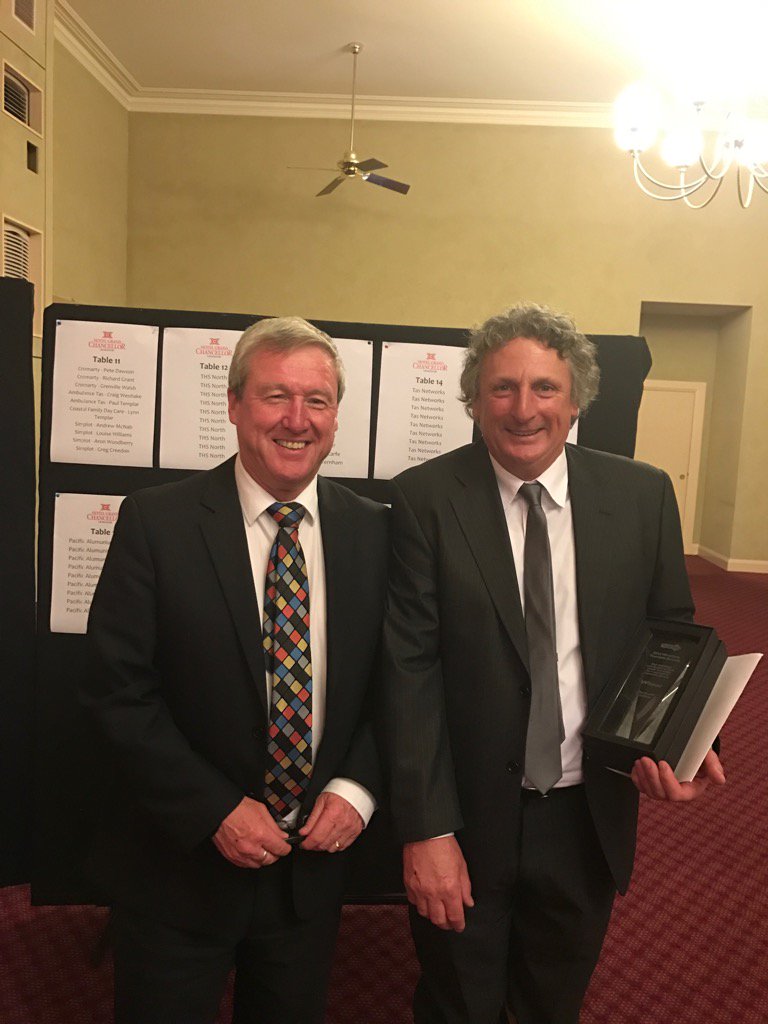 BryanGreenMP's tweet photo. With my old school mate from George Town who won the best overall contribution to work place safety. #politas https://t.co/FnrlXMdQMw