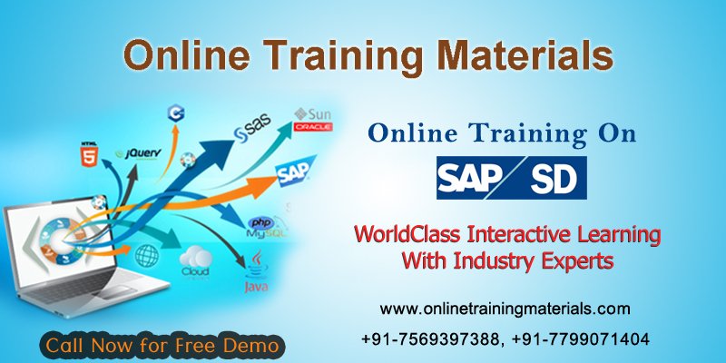 Training_Mate's tweet image. #SAPSDOnlineTraining Course From Hyderabad
Read More : goo.gl/36pdHH