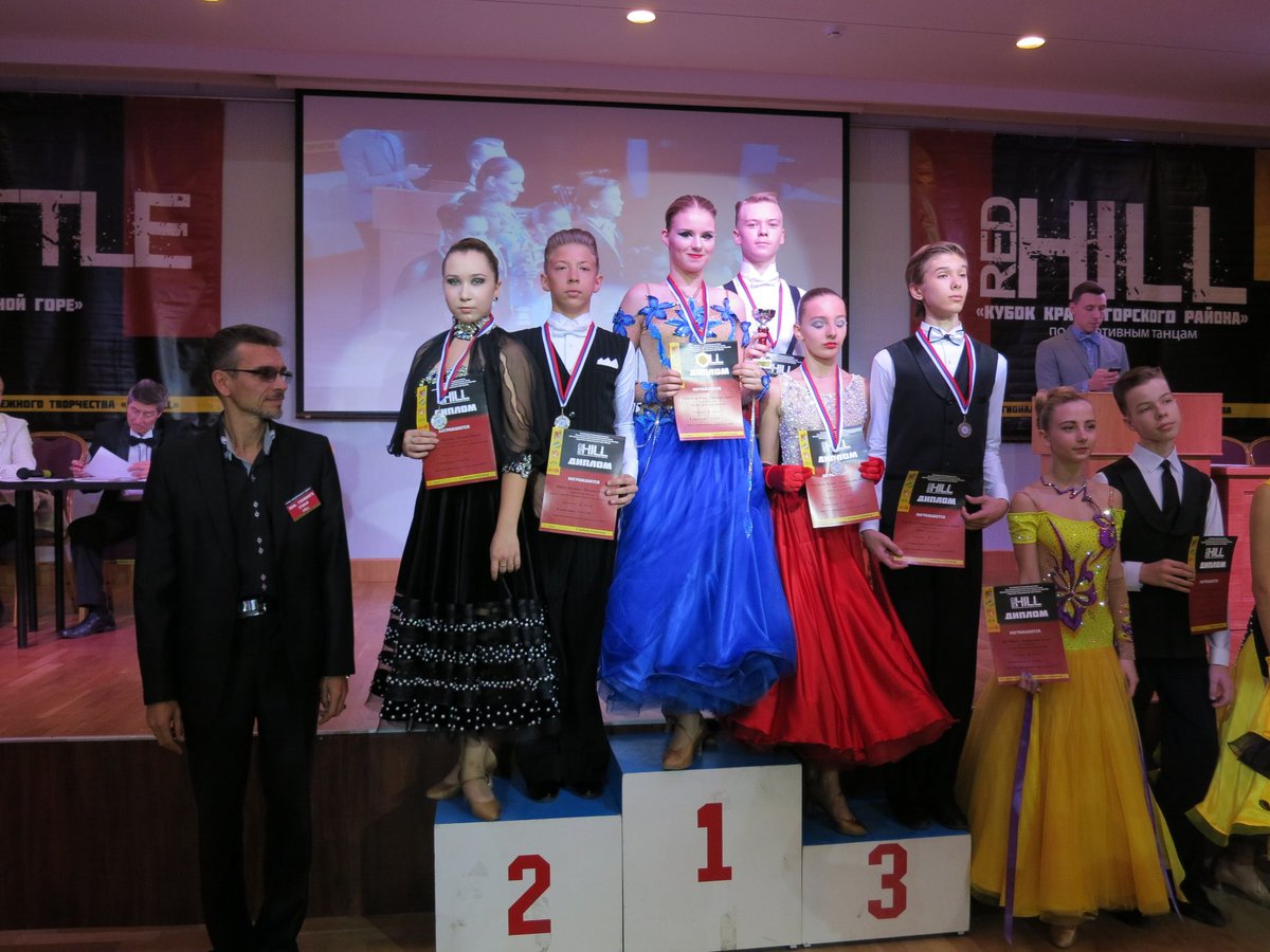 Поздравляем!!! 
Никита Царев и Мария Назина 2 место в категории С 14-15  на турнире Red Hill 2016!!!
Удачи вам, ребята, в дальнейшем!!!