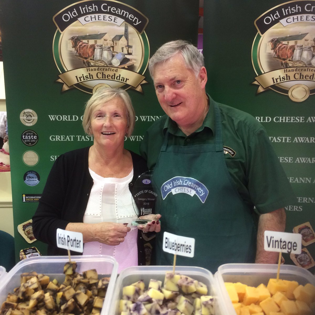 Come visit us this wkend at Ideal Home Show , RDS <a href="/oldirishcheese/">Old Irish Creamery</a>