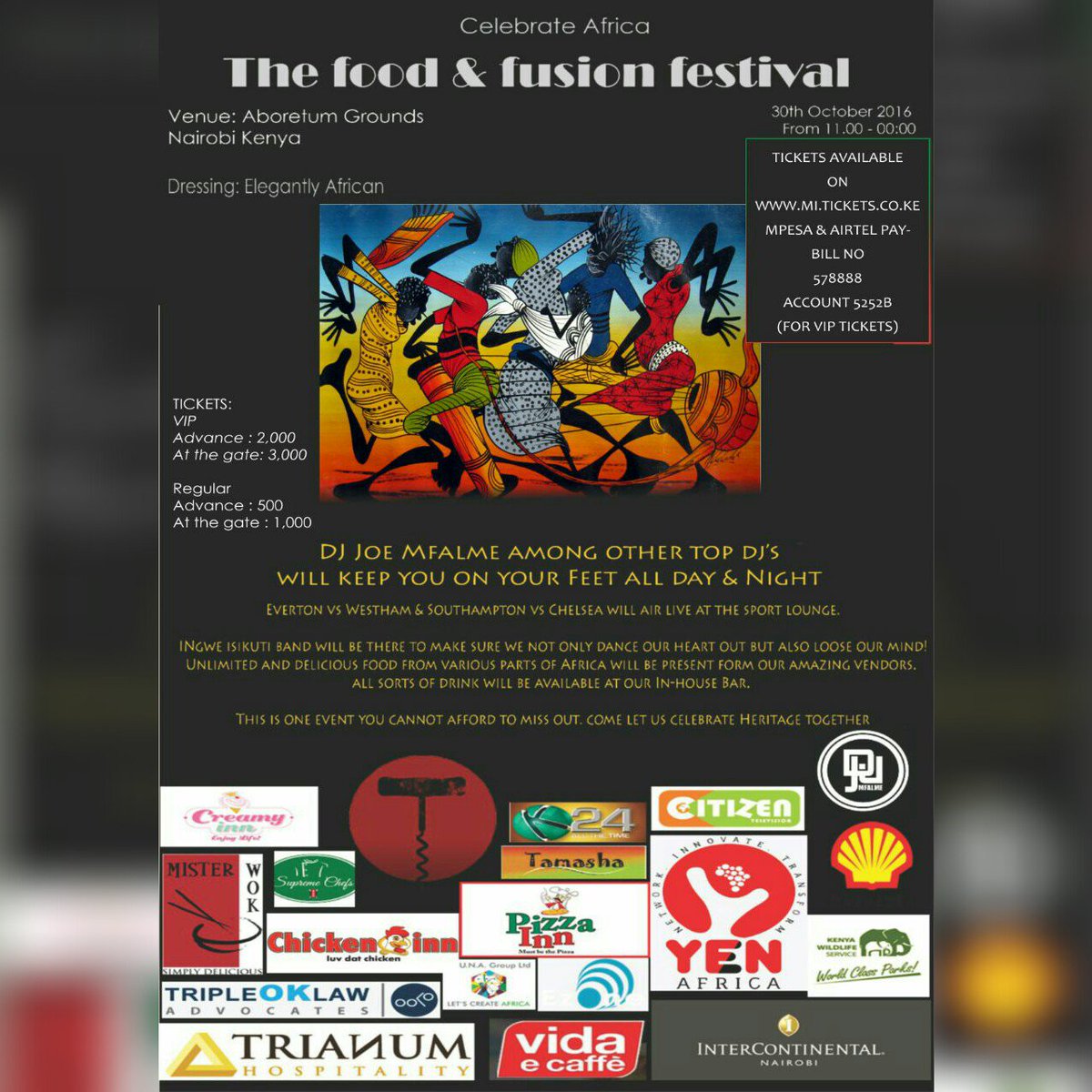 DjJoeMfalme's tweet photo. Sunday 30th October it's #JoeMfalmeLive at the #FnF2016 at arboretum grounds. Bookings via https://t.co/2wnOqw9ZuI https://t.co/NxZJwkNwuA