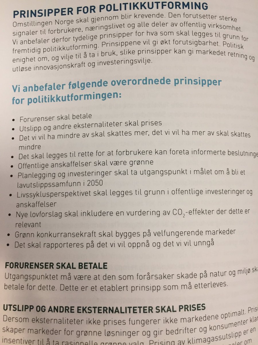 Finnor's tweet photo. Anbefaler 10 overordnede prinsipper for politikkutforming #grønnkonkurransekraft https://t.co/gfboqEPmId