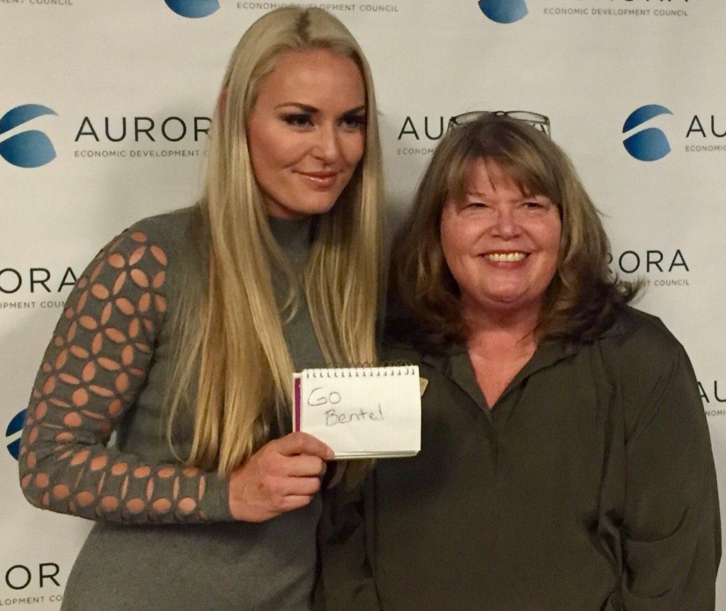 lindseyvonnfans's tweet photo. @lindseyvonn speaking at the @AuroraEDC A-List 2016 Event in Denver yesterday 😃 | 📷:MattRenoux/CTU/LynnBartels #AuroraEDC #AList2016 https://t.co/Lh28XhVHBl