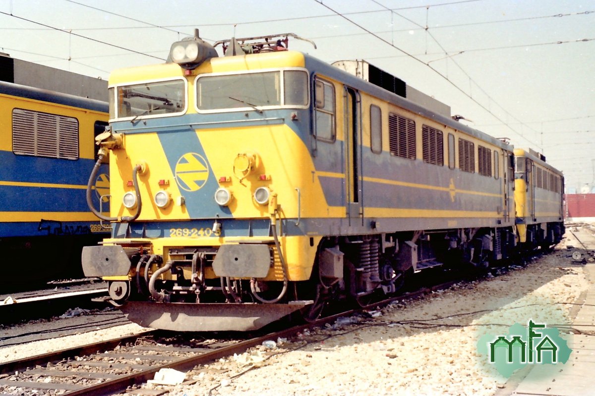 Material que se desea tutelar: Locomotora S/269 Librea Corporativa.