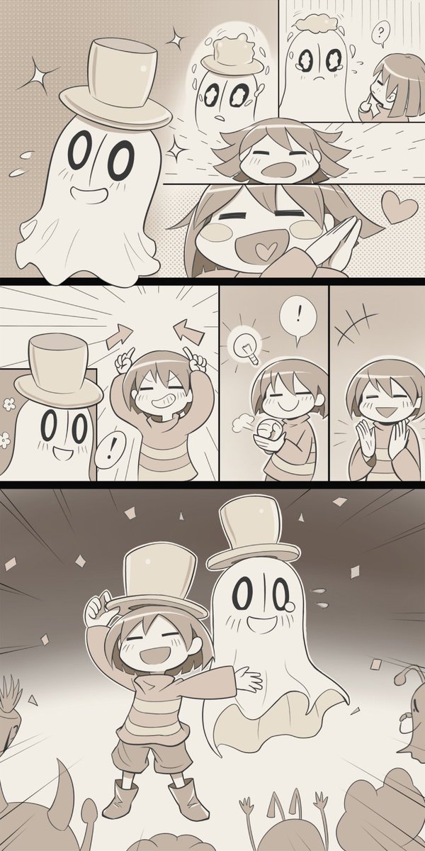 Napstablookくんを人気者にしよう作戦 