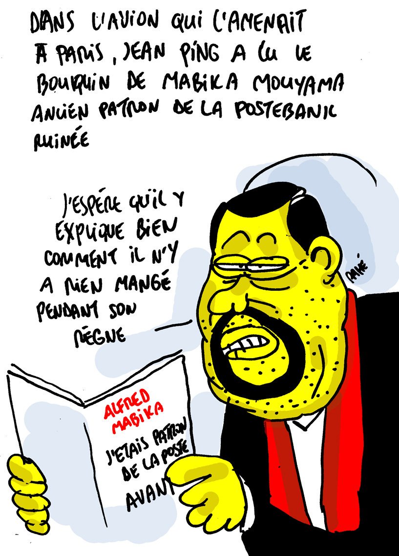 pahedipoula's tweet photo. #gabon "A la Poste, #Mabika a laissé un petit trou d 30 milliards. Now, il écrit d livres pour enlever son corps!"😆 https://t.co/6ZRAFl4B7U