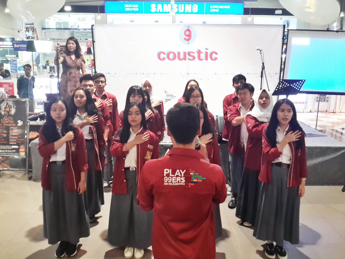 Ikrarkanlah sumpah pemuda dgn hati yg akan menjadi bukti dan raihlah kemerdekaan Indonesia yg sejati. Selamat Hari Sumpah Pemuda! #9COUSTIC